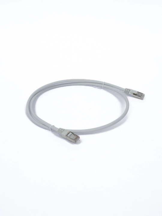 Кабель для интернета GCR PROF Cat.7 патч корд FTP 10 Гбит/с RJ45 24K  экранированный