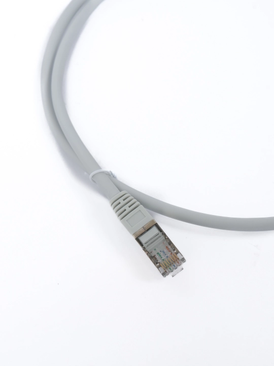 Кабель для интернета GCR PROF Cat.7 патч корд FTP 10 Гбит/с RJ45 24K  экранированный