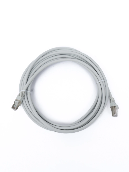 Кабель для интернета GCR PROF Cat.7 патч корд FTP 10 Гбит/с RJ45 24K  экранированный