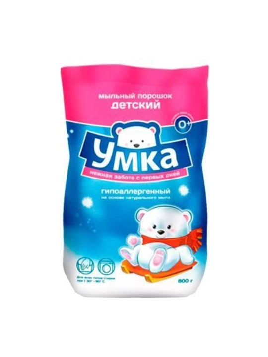 Umka gipoallergen bolalar sovuni kukuni hayotning birinchi kunlaridan boshlab, 400 g/800 g
