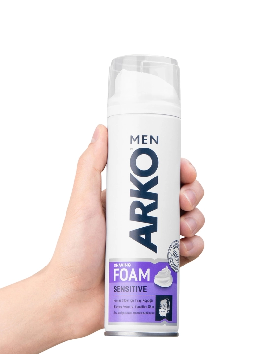 ARKO Sensetive ko'pik D / soqol 200ml (Eviap): 6/24