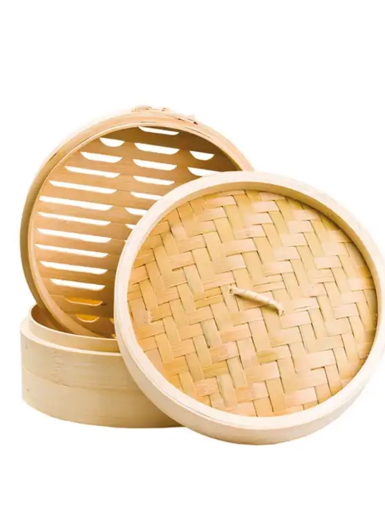 Bambuk mantishnitsa – tabiiy bug‘da pishirish uchun parovarka  DB-13-58,DB-13-59