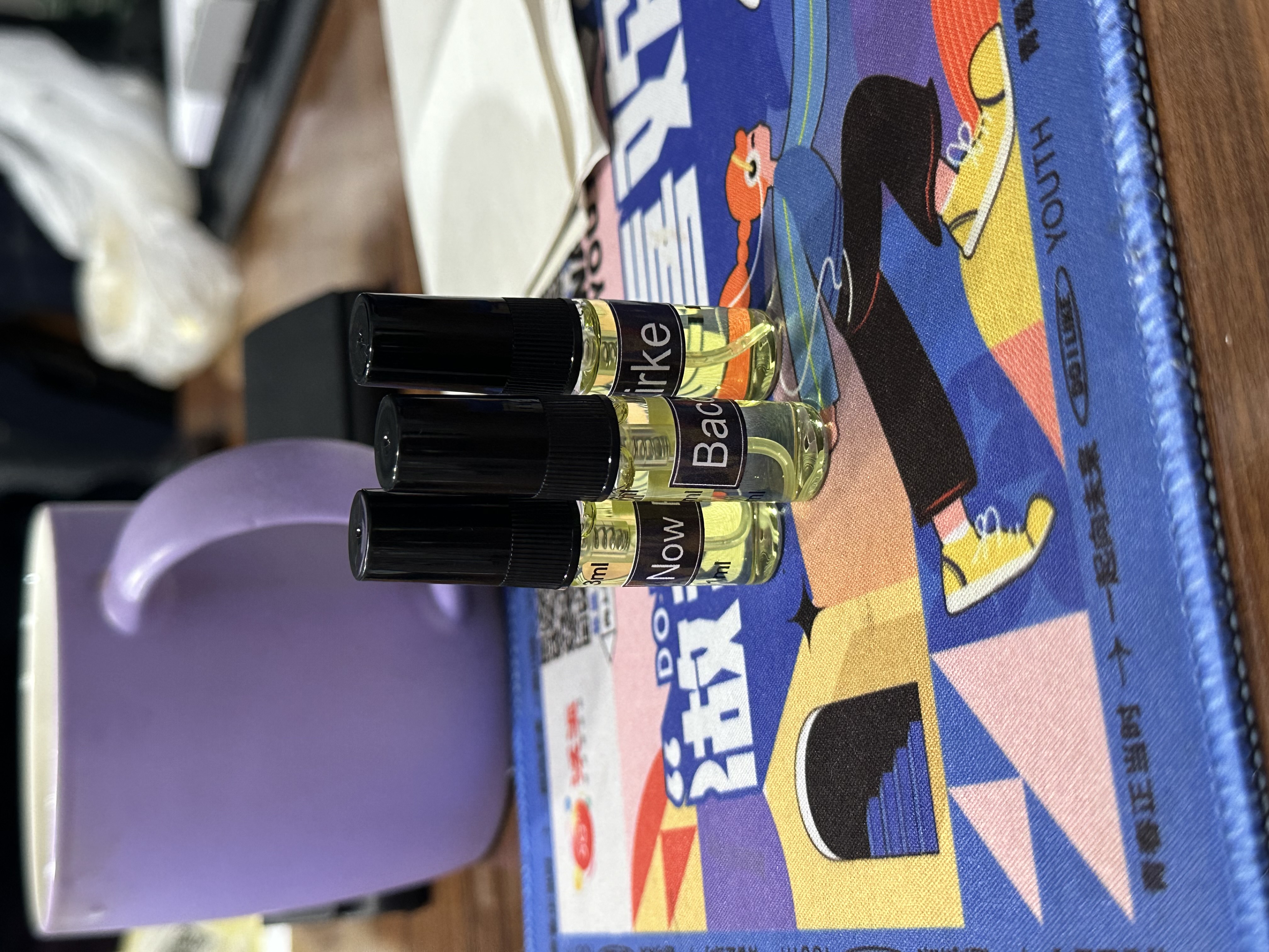 Ayollar atiri, Baccarat, Now Rave, Kirke, 1 ml, 3 ml, 5 ml, 10 ml, 20 ml