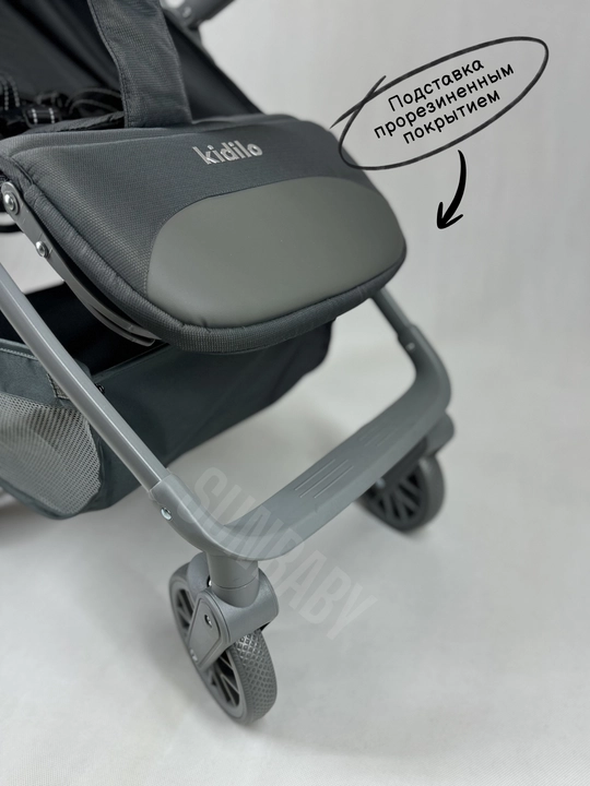 Детская коляска Kidilo C6, прогулочная коляска для детей, легкая складная