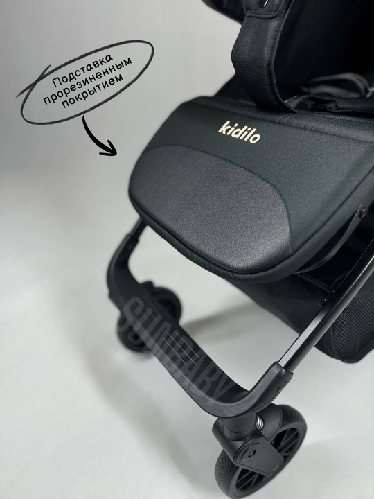 Детская коляска Kidilo C6, прогулочная коляска для детей, легкая складная