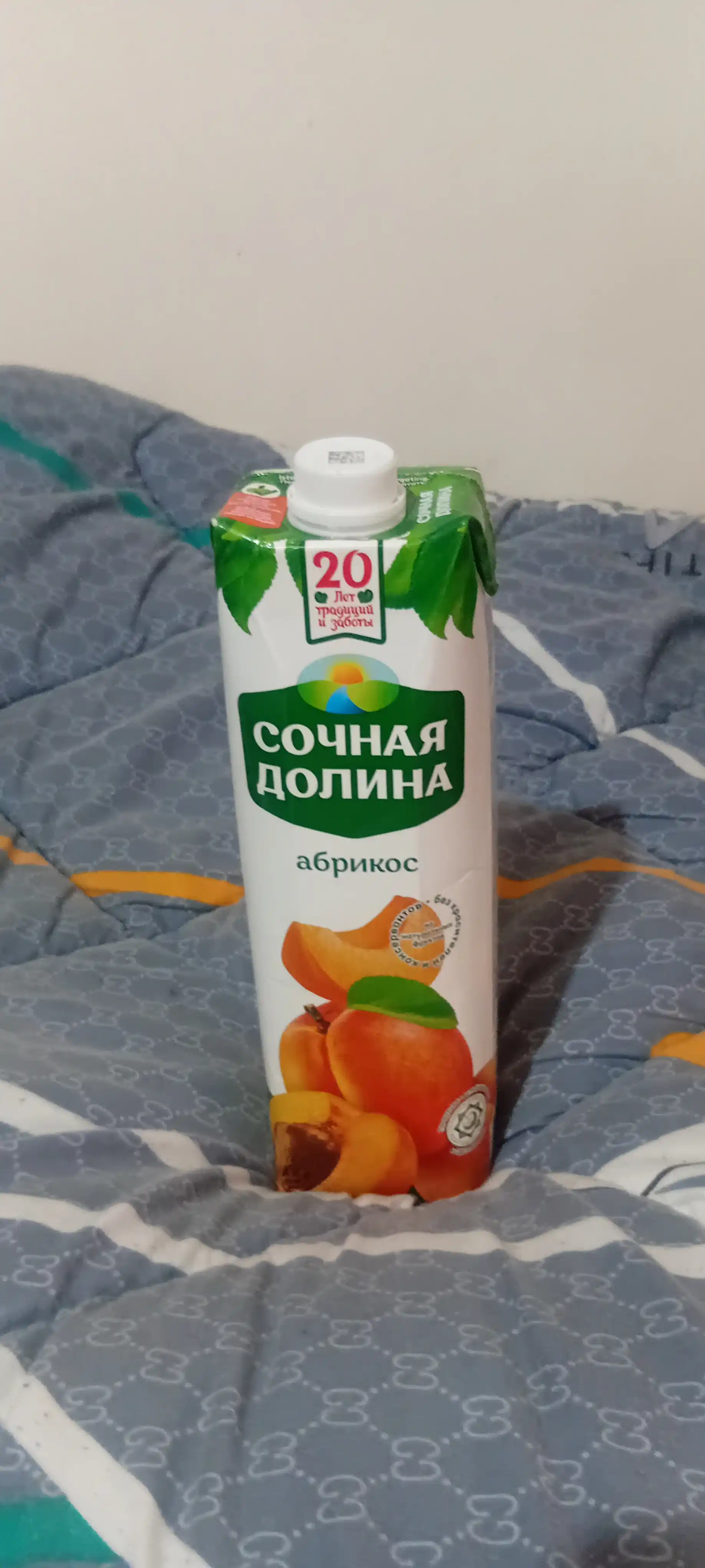 Сок Сочная долина абрикос, 1 л
