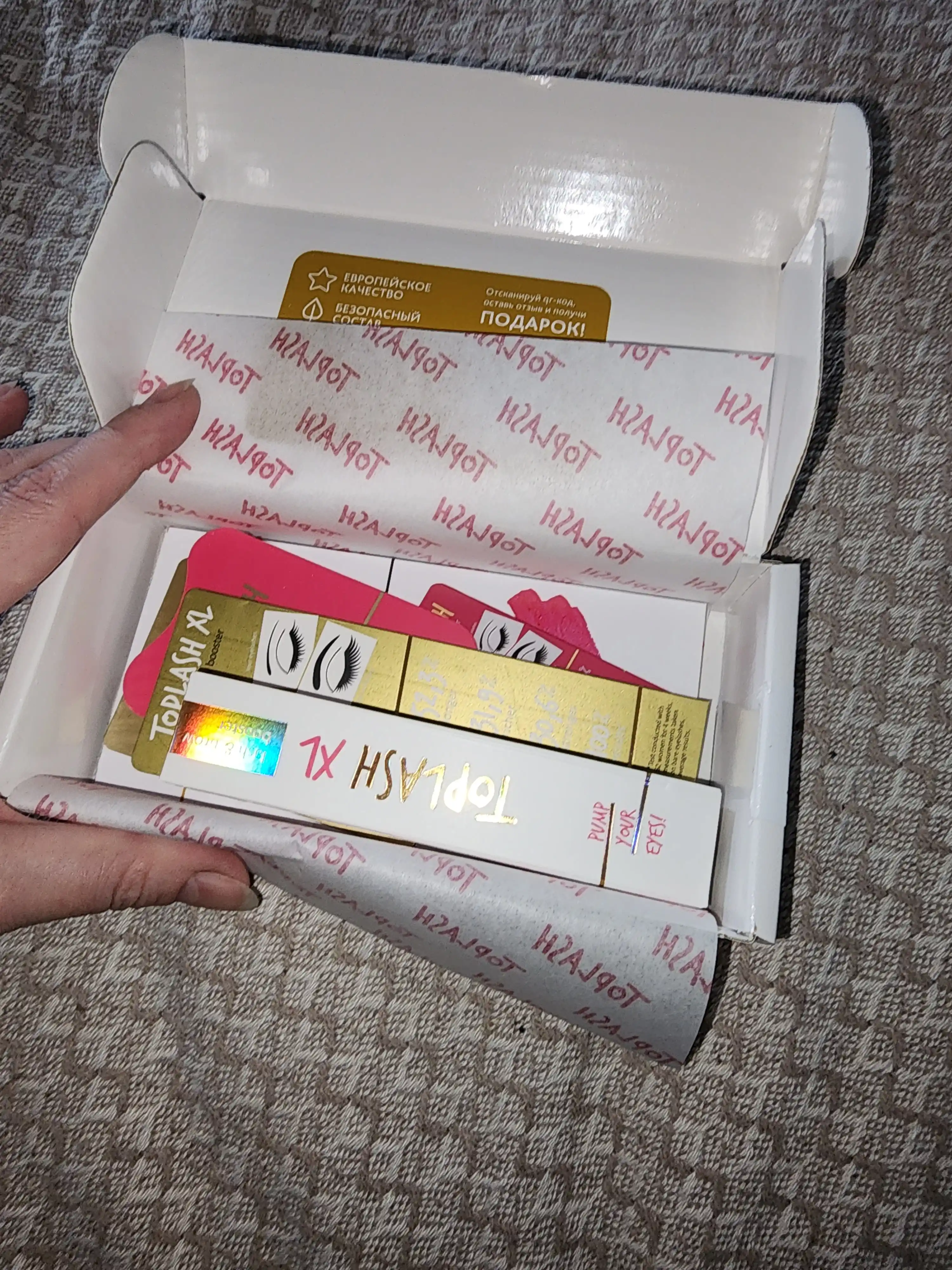 Toplash Lash Brow Booster XL средство для роста и восстановления ресниц и бровей, 6 мл