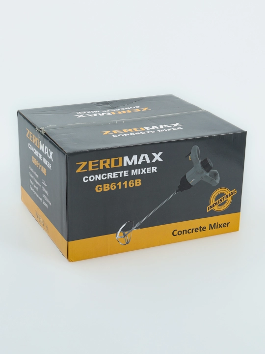 Zeromax mikser Beton, kle yelim va shpaklyovka aralashtirish uchun