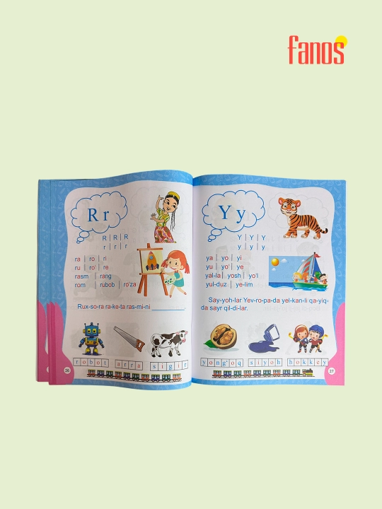 Алфавит для детей, книги для изучения и развития букв + каллиграфия