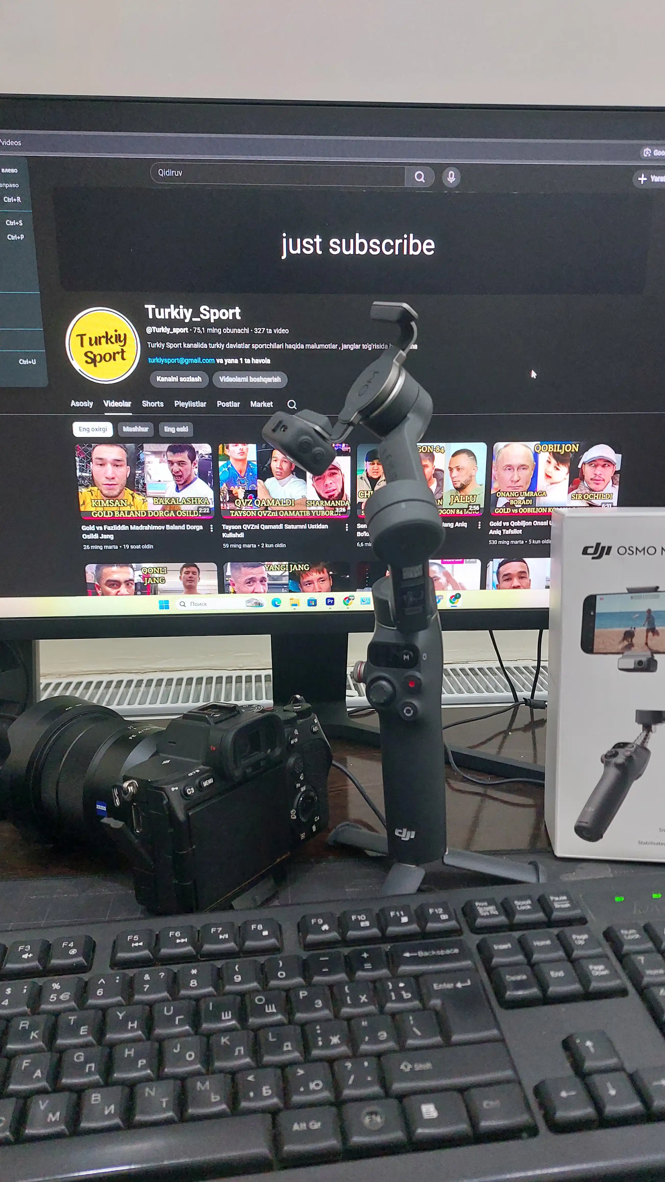 Стабилизатор для смартфона DJI Osmo Mobile 7P