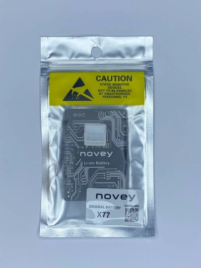 Перезаряжаемая литий-ионная аккумуляторная батарея для телефона novey X77, novey X77i