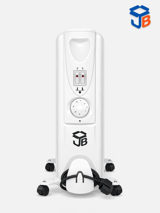 Moyli JB isitgich,2500Vt quvvatli termostatli pech,11 ta qovurg‘a,30 kv.m gacha,shovqinsiz