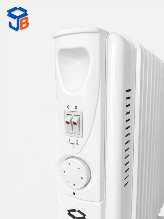 Moyli JB isitgich,2500Vt quvvatli termostatli pech,11 ta qovurg‘a,30 kv.m gacha,shovqinsiz