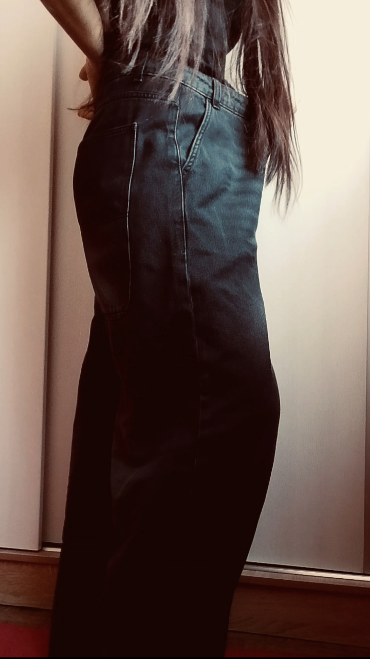 Keng jinsi, ayollar, baggi, qora baggy jeans y2k, paxta