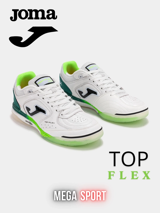 Футбольные бутсы для зала, мягкая нескользящая подошва Joma Top Flex Rebound IN