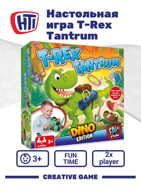 HTI stol o'yini T-Rex Tantrum - 