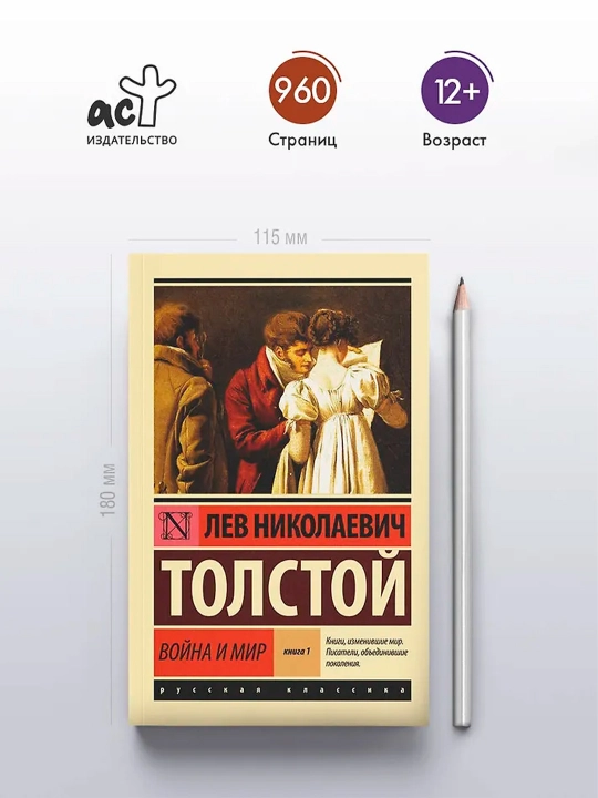 Война и мир. Кн.1. [Т.1, 2. Толстой Л.Н.