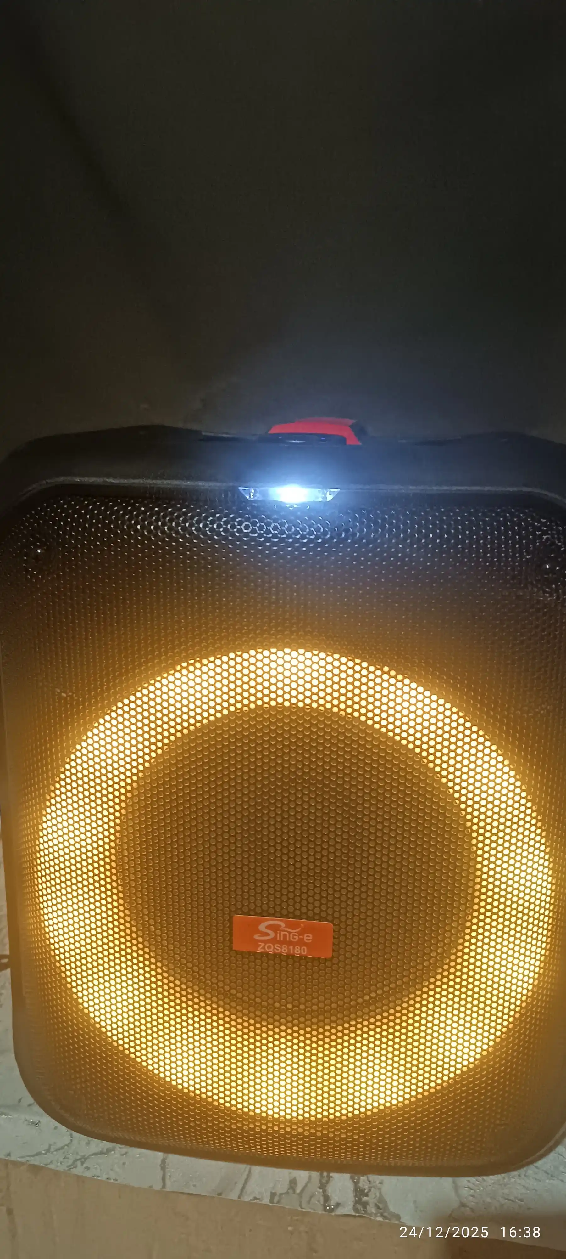 HiFi tizimi – kuchli bassli portativ kolonka, ZQS-8170, 18000W, RGB yoritgichi