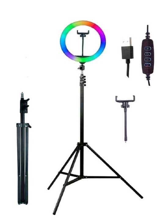 Foto lampa — dekorativ va funksional stol lampasi bo‘lib, RGB rangli yoritish