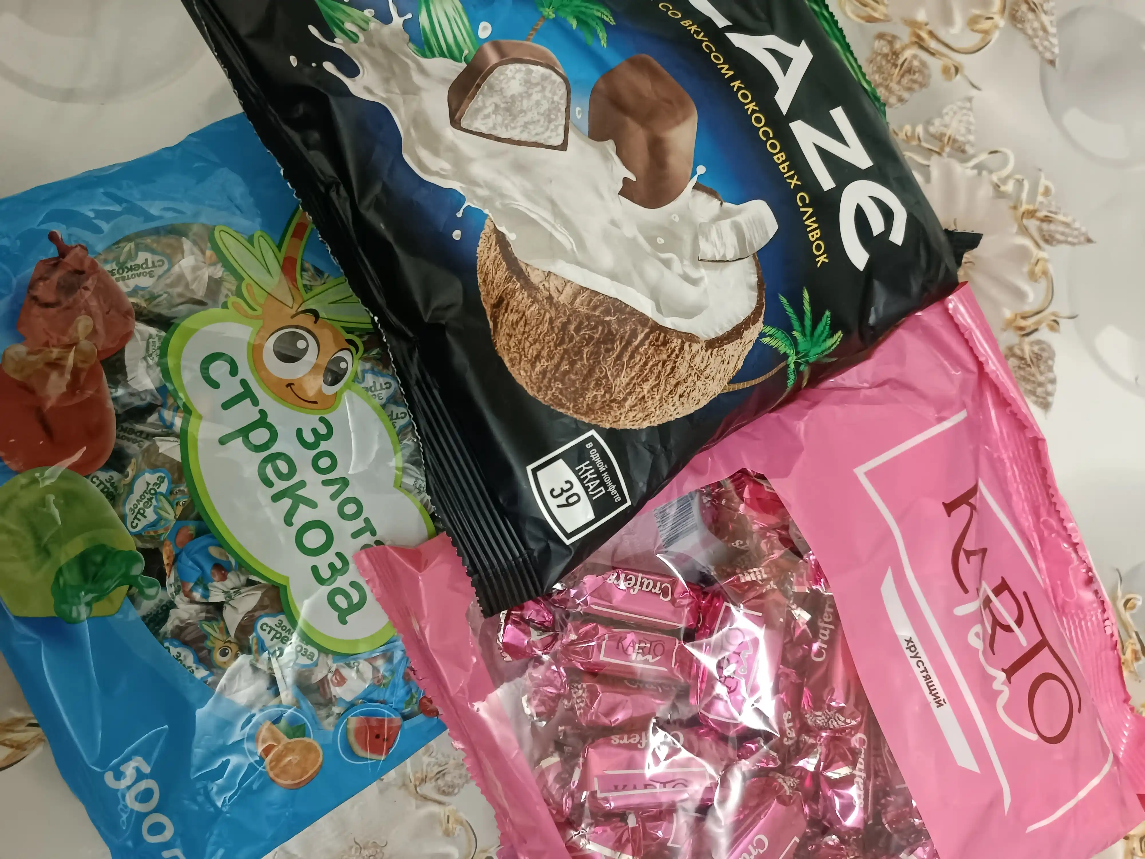 Crafers Fan yong‘oqli PEK li kartoshka shokolad konfeti (440 gr)