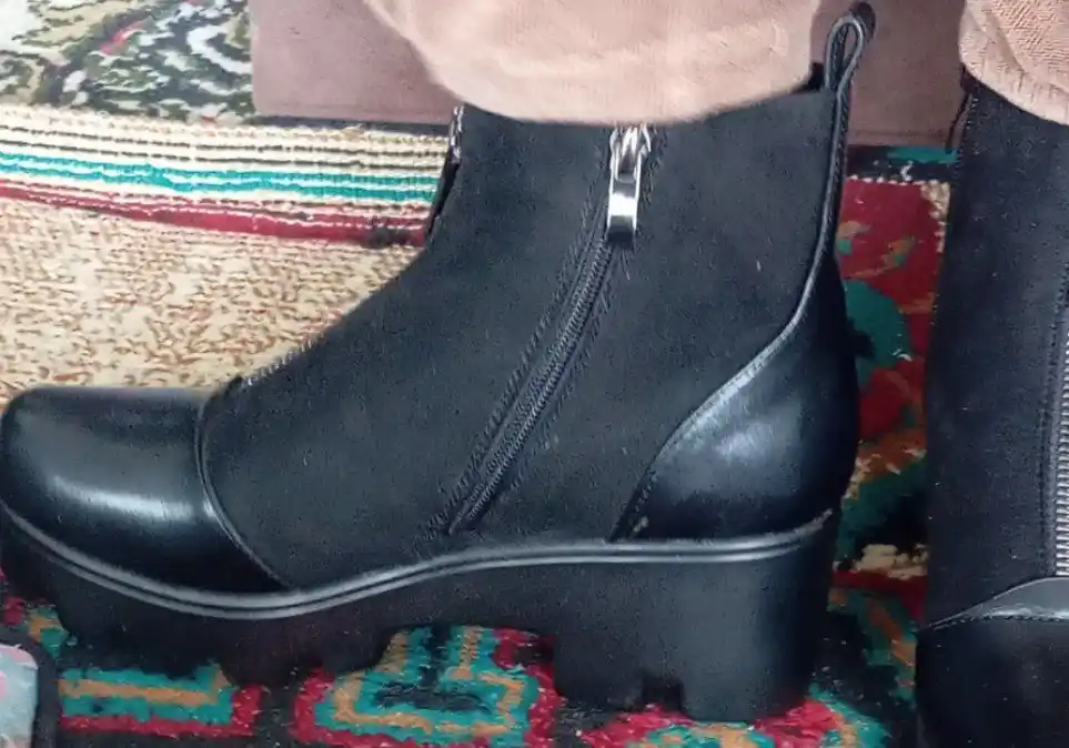 Ayollar yarim etiklari BELLISIMA 77071-D13 B&PU, poshna 5 sm