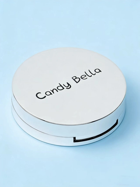 Пудра для лица Candy Bella, кремовая основа, матирующая, бесцветная, компактная, 10 г