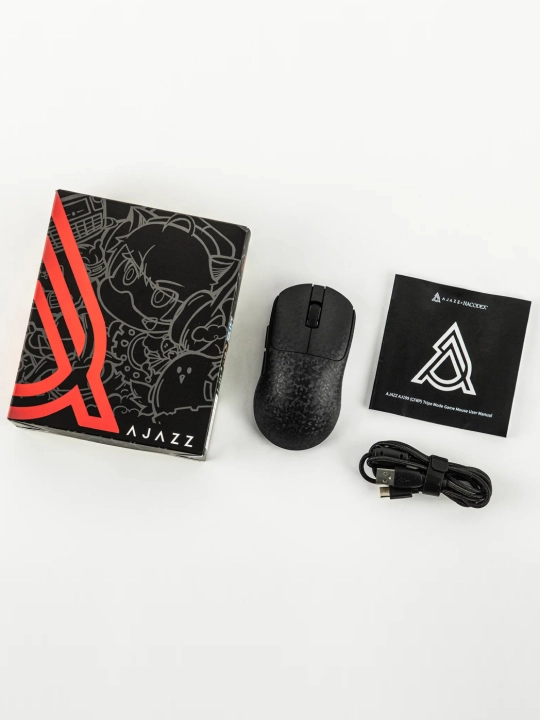 AJAZZ AJ199 MAX Игровая мышь, Carbon, проводная, беспроводная, Bluetooth для CS GO Gaming