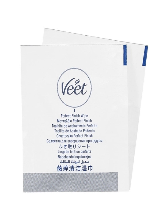 Восковые полоски для депиляции Veet 12 шт для чувствительной кожи