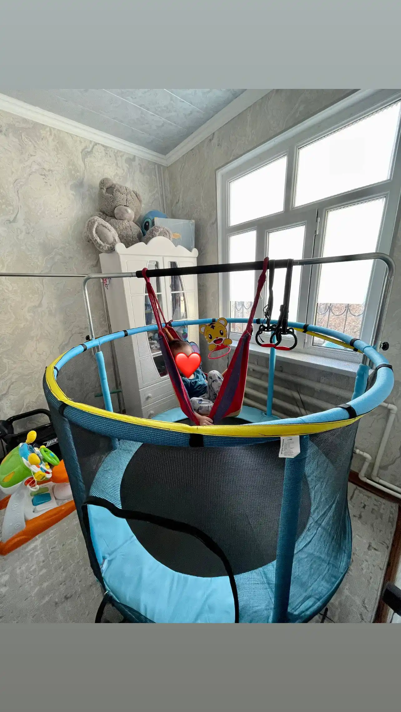 Детская ванночка с защитной сеткой 120 см-игровая площадка для дома