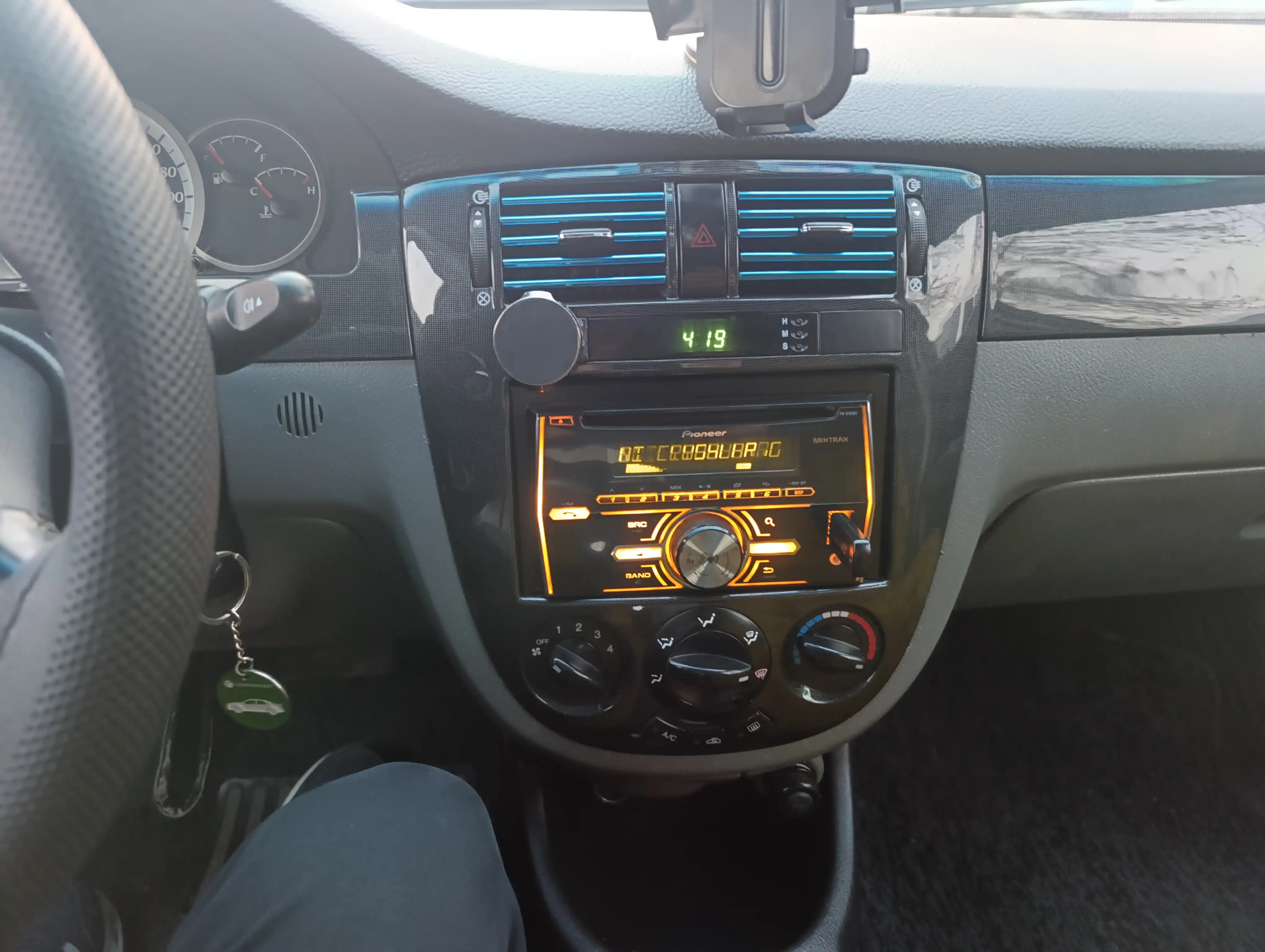 Аква-принт, детали для отделки салона, 7 шт, для автомобилей Chevrolet Gentra, Lacetti