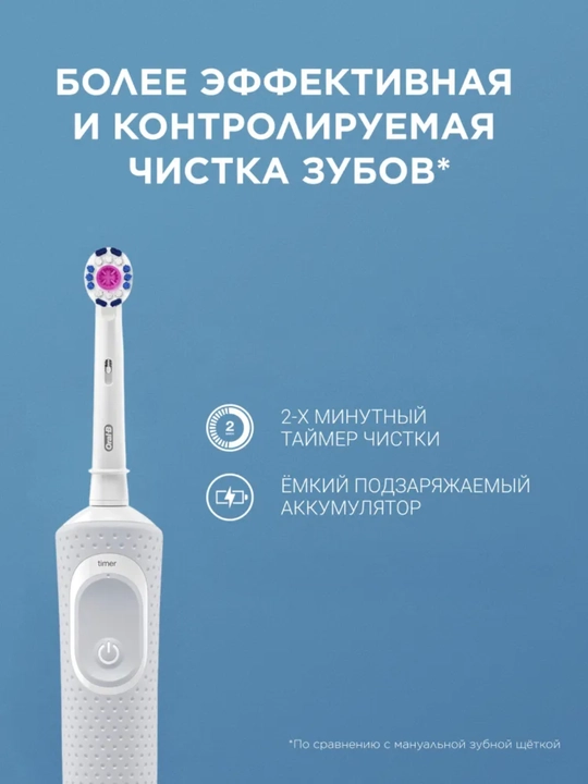 Elektr tish cho'tkasi Oral-B Vitality CrossAction D100 413.1