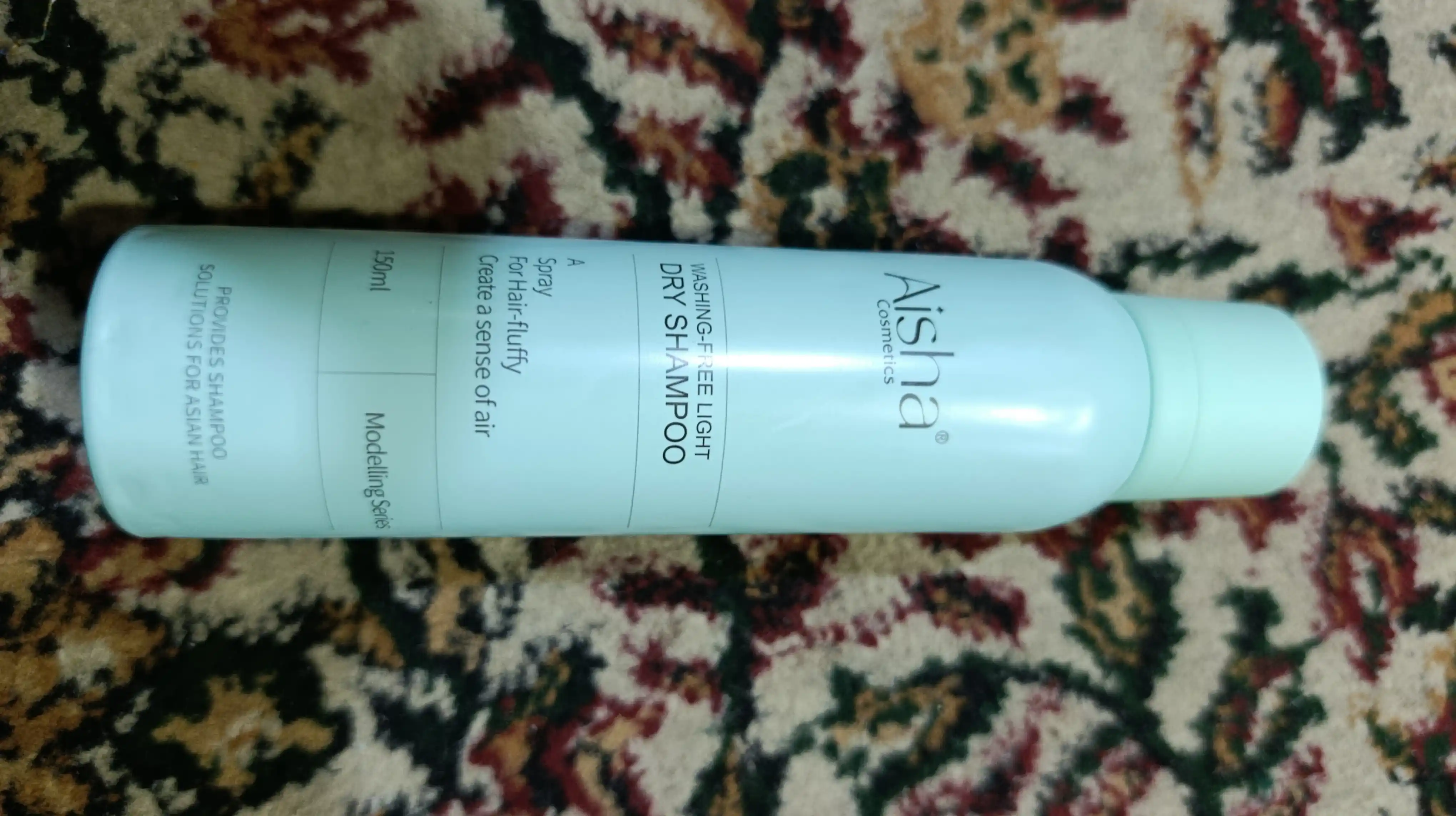 Сухой шампунь для волос, спрей средство для объема, Aisha Cosmetics DRY SHAMPOO 150 мл