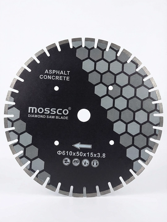 MOSSCO temir-betoni bo‘yicha olmos disk, 610x50x3.8mm - 