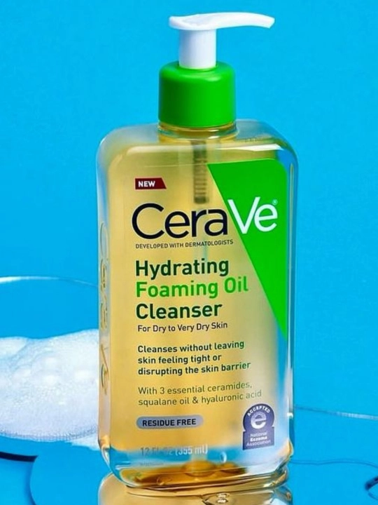 CeraVe Hydrating Foaming Oil Cleanser