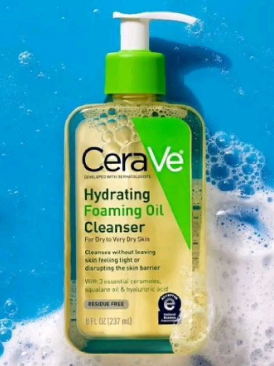 CeraVe Hydrating Foaming Oil Cleanser