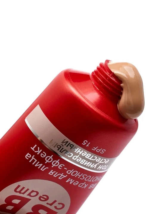 Tonal krem BB SILVANA , namlantiruvchi, kamchiliklarga qarshi va SPF 15 +, 30 ml