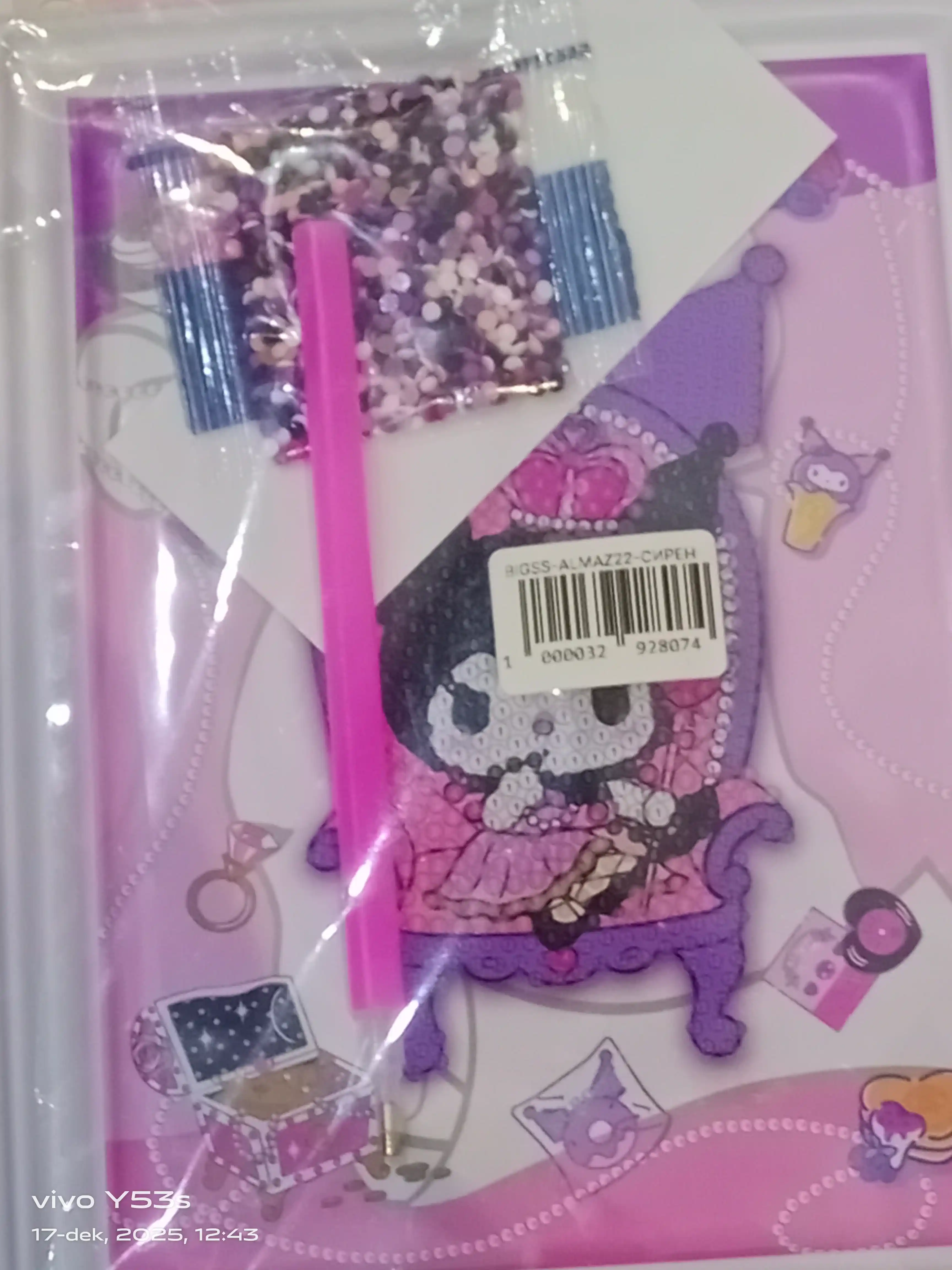 Olmosli mozaika Kuromi, Hello Kitty, Sanrio, My melody, Pochacco, Cinnamoroll, Anime