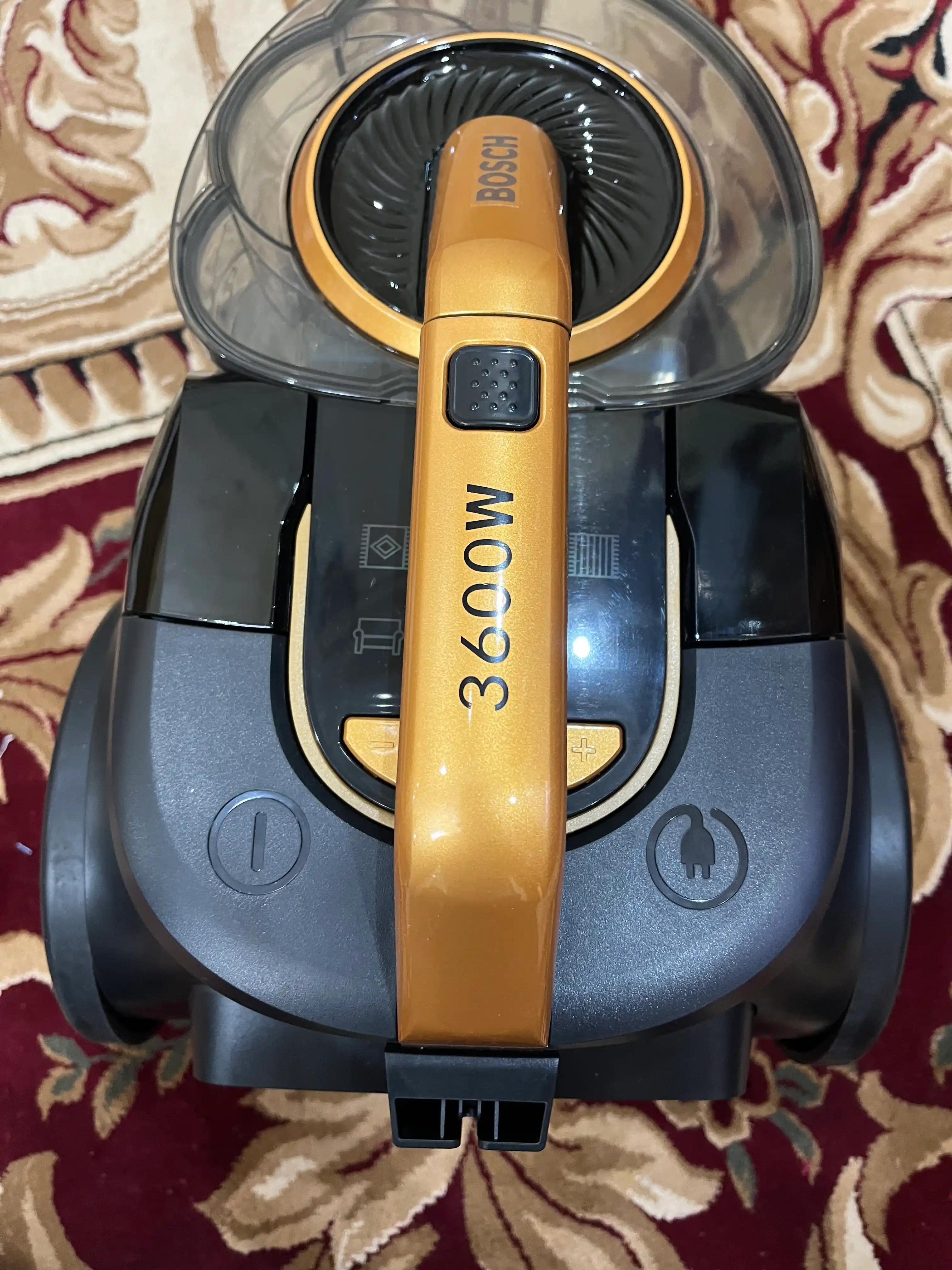 Пылесос BOSH мощный 3600W, инновационный циклонный, телескопической трубой, HEPA фильтр