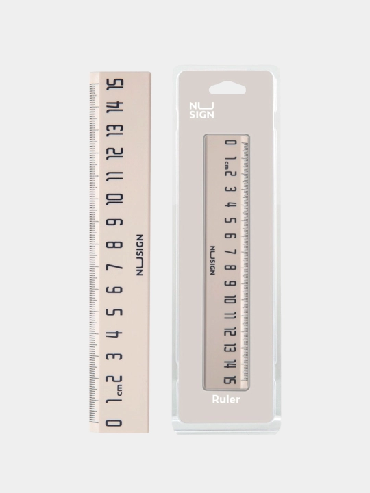 Nusign Deli ENS096-White lineykasi, 15 sm - 