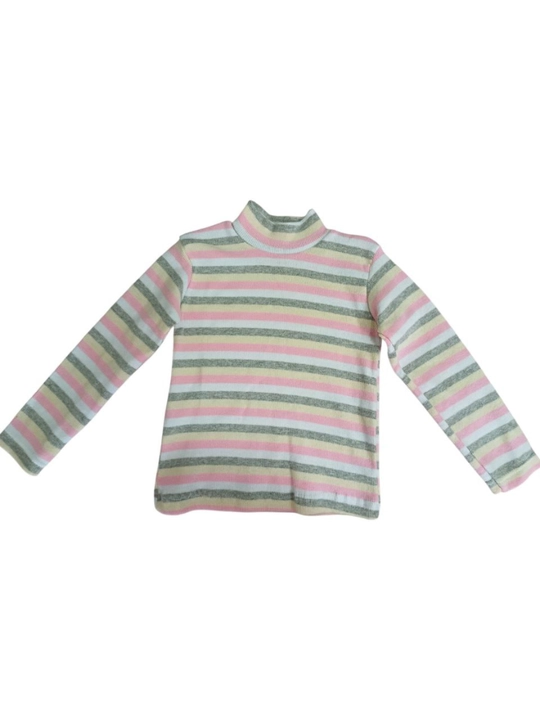 Bolalar uchun oq rangli vodolazka, sviter, paxta, yumshoq (unisex), maktab, bog`cha uchun