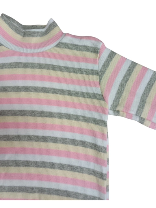 Bolalar uchun oq rangli vodolazka, sviter, paxta, yumshoq (unisex), maktab, bog`cha uchun