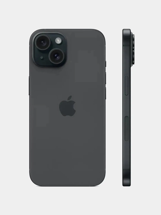 Смартфон Apple iPhone 15 128 GB nanoSim+eSim, black