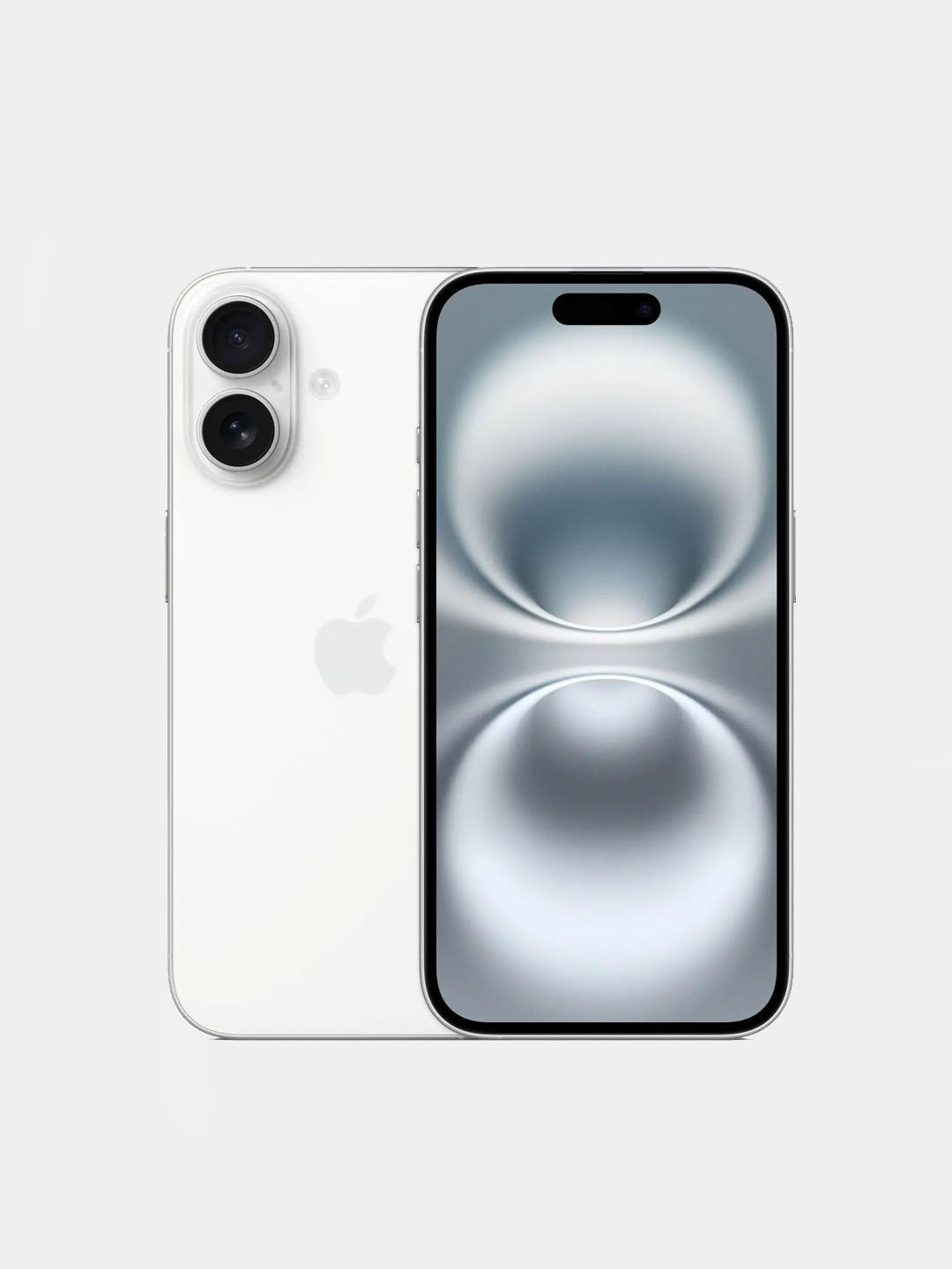 Смартфон Apple iPhone 16 128 ГБ (nanoSim+eSim), White - 
