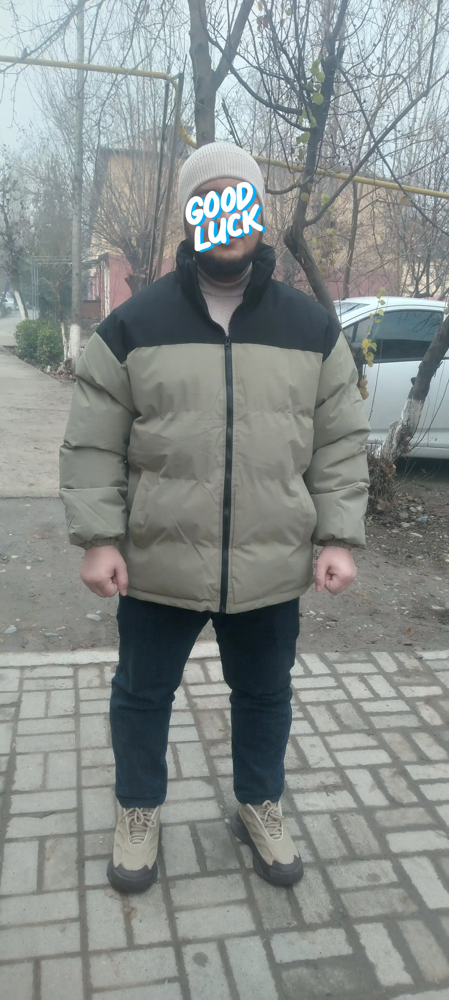 Qishki uniseks kurtka, erkaklar va ayollar