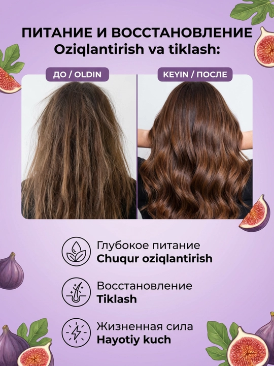 Doctor Fresh soch shampuni, barcha turdagi sochlar uchun, professional, 1600 ml