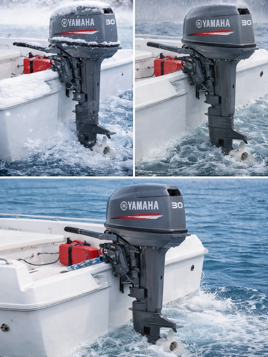 Yamaha 30 HMHS qayiq uchun benzinli lodka motori, 30 ot kuchi