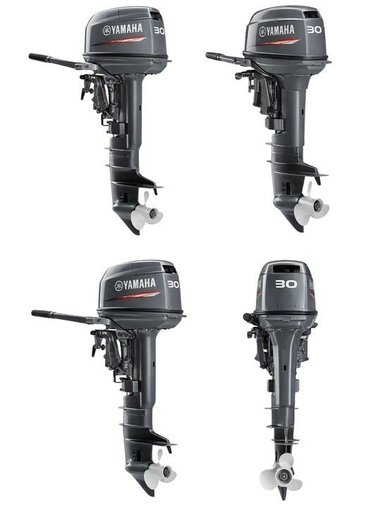 Yamaha 30 HMHS qayiq uchun benzinli lodka motori, 30 ot kuchi