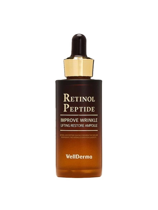 Ампула WellDerma Retinol Peptide лифтинг-сыворотка с ретинолом,30 мл антивозрастная