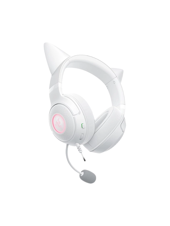 Razer Kraken Kitty V2 simli o‘yin quloqchinlari, RGB yoritgichi, USB, quloqchinlar