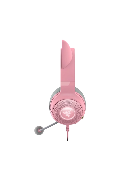 Razer Kraken Kitty V2 simli o‘yin quloqchinlari, RGB yoritgichi, USB, quloqchinlar